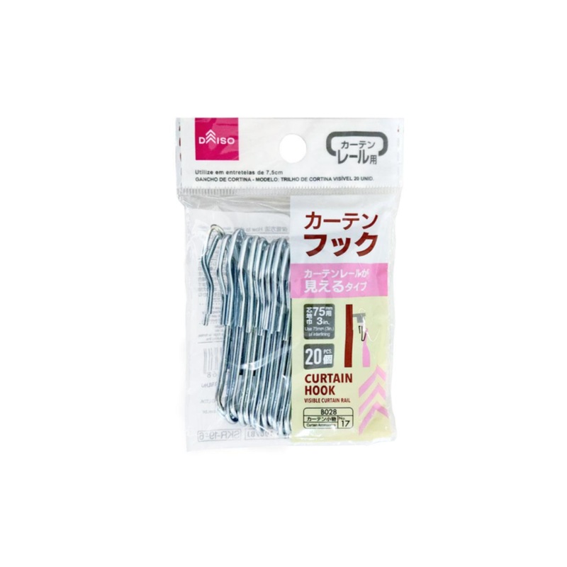 Curtain Hook Visible Curtain Rail