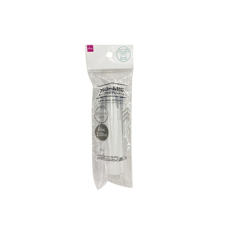 HDPE Spray Bottle with Cap 60ml