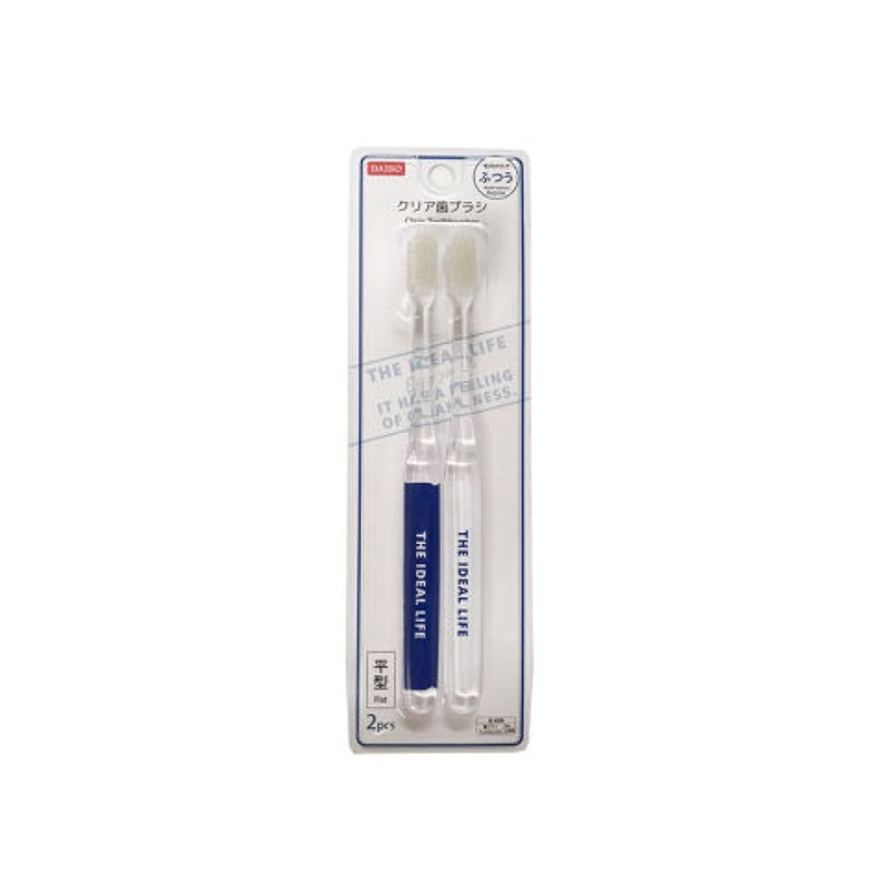 Clear Toothbrushes