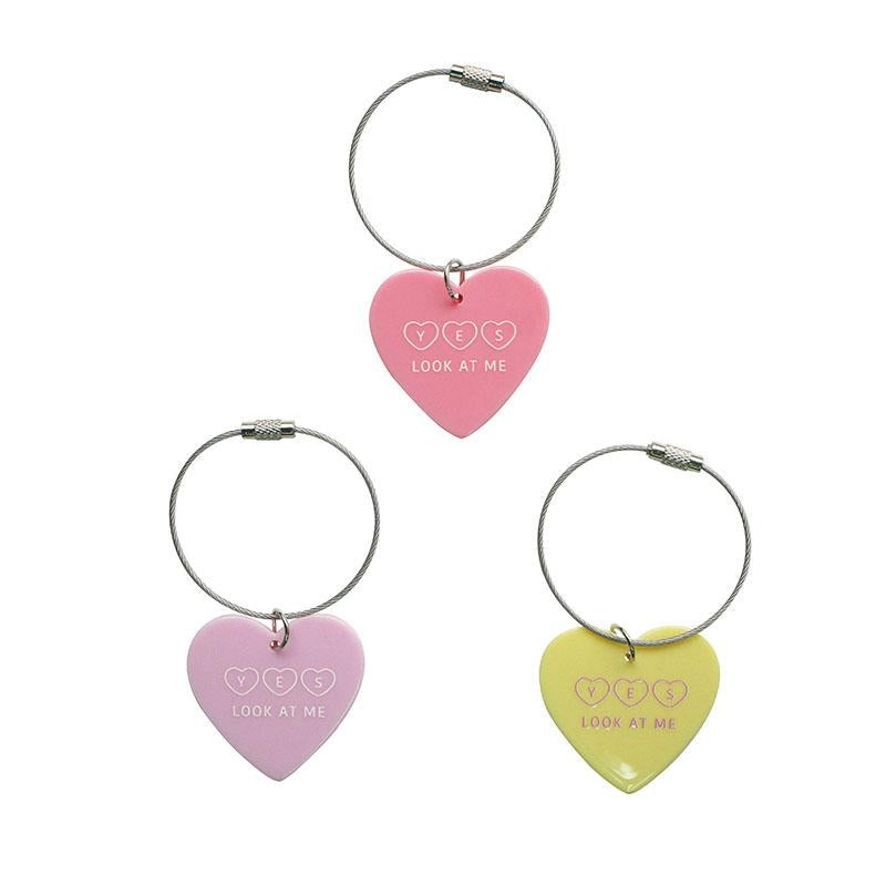 Key Holder (Wire Ring  Candy Heart)