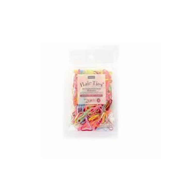 No Tangle Rubber Hair Band S Color Mix