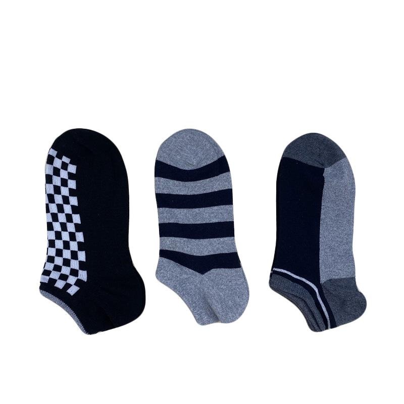 Short Socks -3 Pairs - Traditional - Us 7-9 Eu 40-