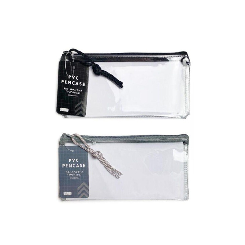 PVC Pencase Clear Mesh