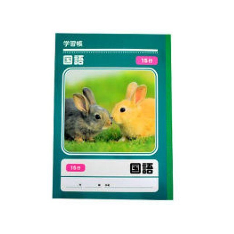 Exercise Book with Divisions 10 Japanese Vertical Line