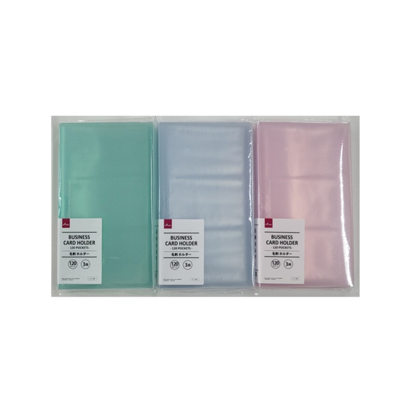 Business Card Holder Translucent Pastel