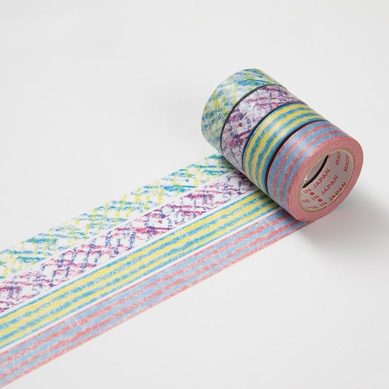 Masking Tape -Drawing Series - Crayon-