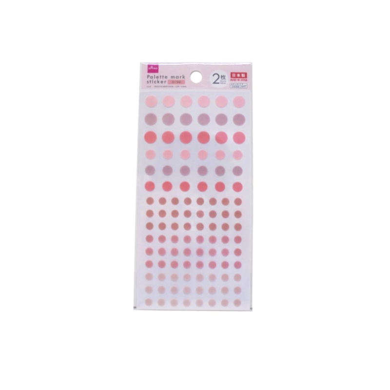 Palette Mark Sticker Coral