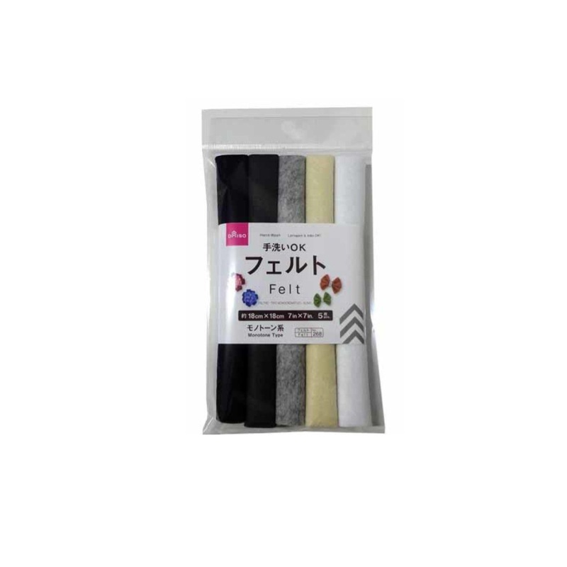 Felt Monotone Type Hand Wash