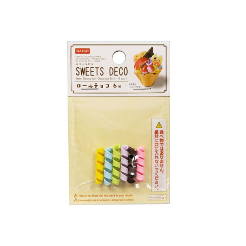 Sweet Decoration Chocolate Roll