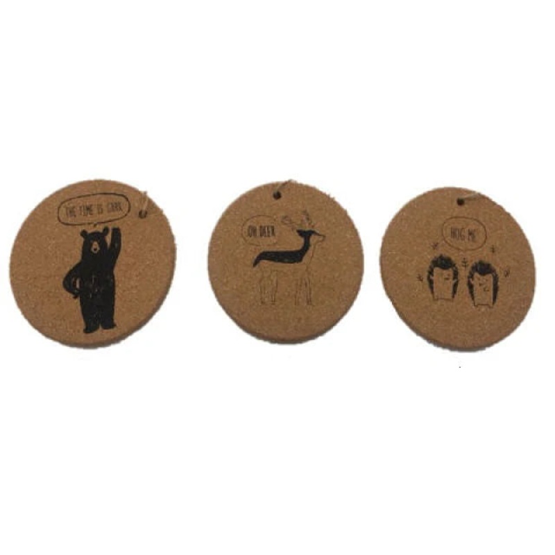 Cork Pot Stand Animal