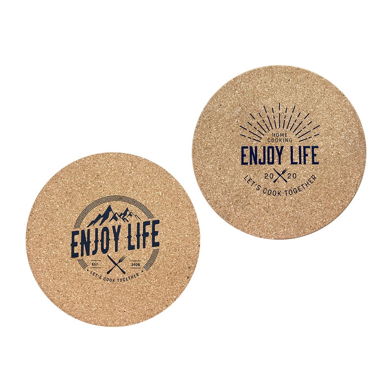 Cork Pot Stand Enjoy Life