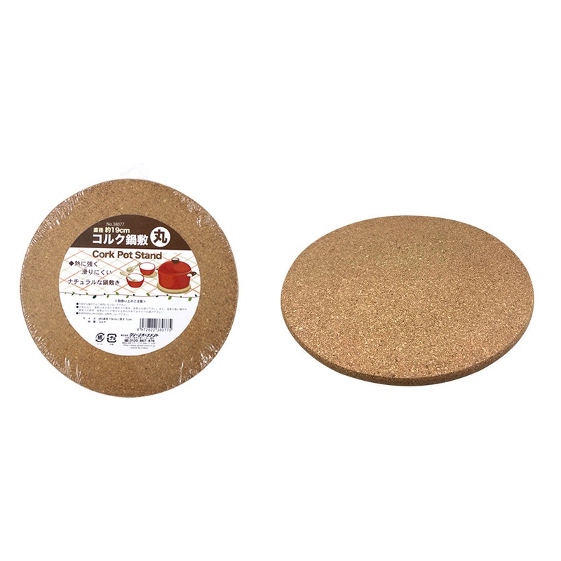 Cork Pot Stand Round