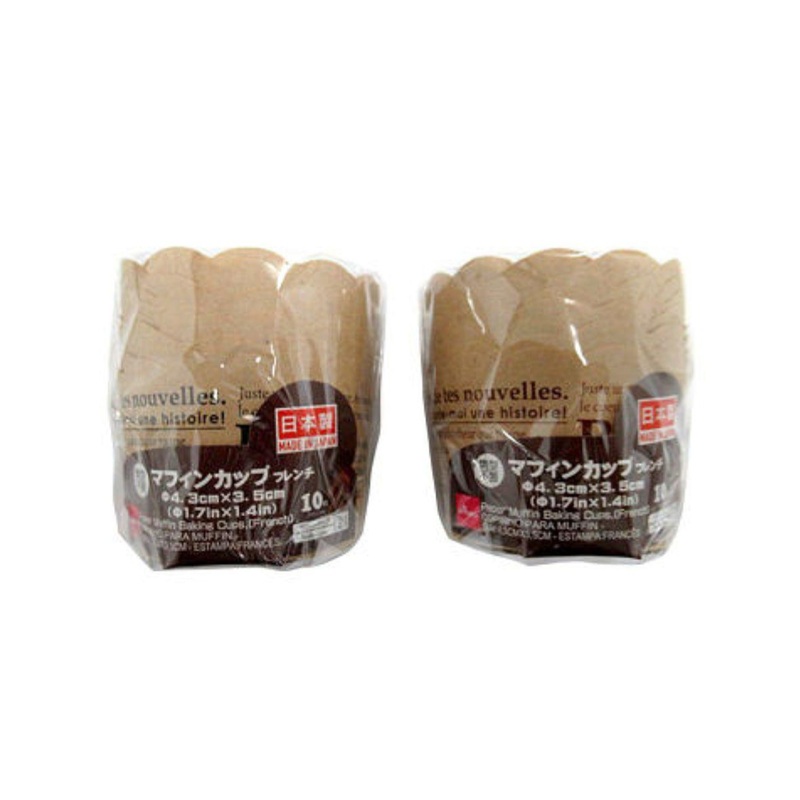 Paper Muffin Baking Cups French 1.7in x 1.4in