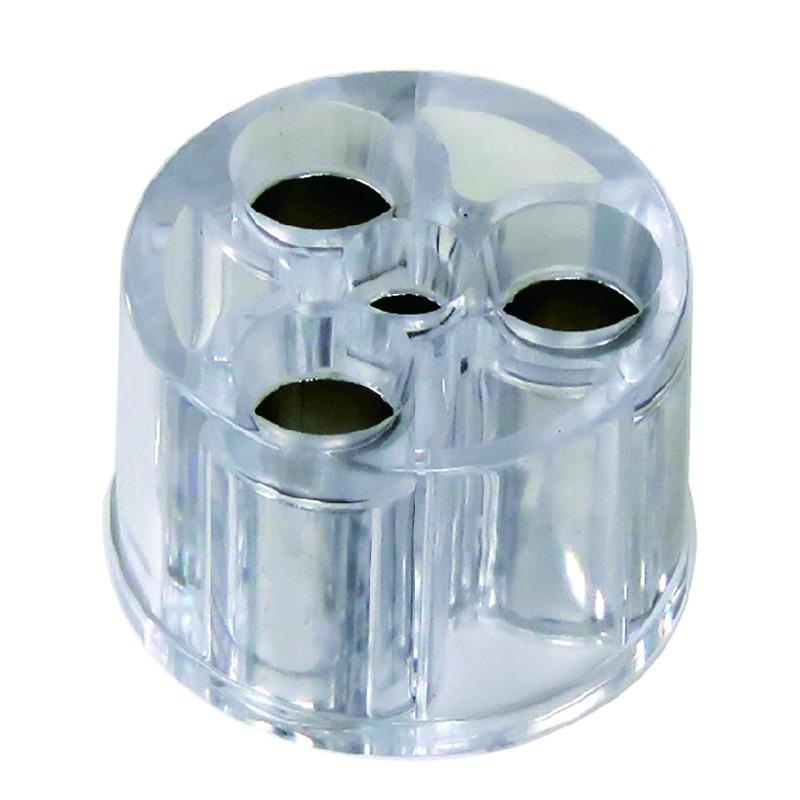 Plastic Fire Stopper 3Plus1 Holes Color Assort