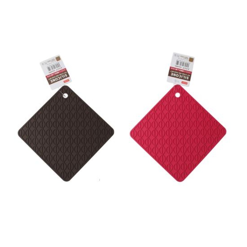Silicone Pot Stand and Oven Mitt Square