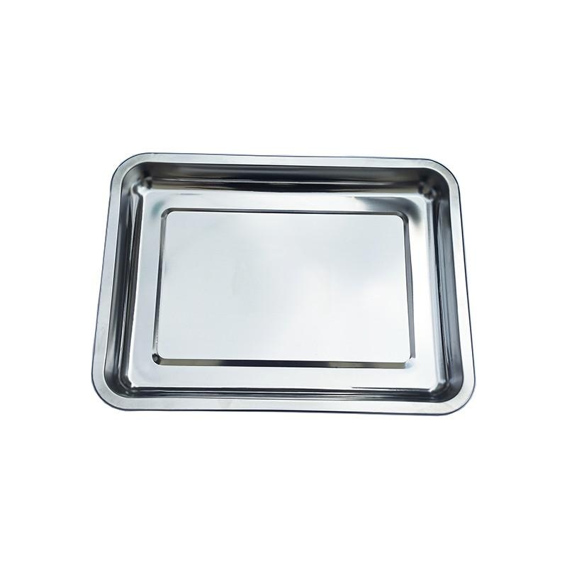 Stainless Steel Tray -Deep -39Cm X 29Cm - 15.3  X