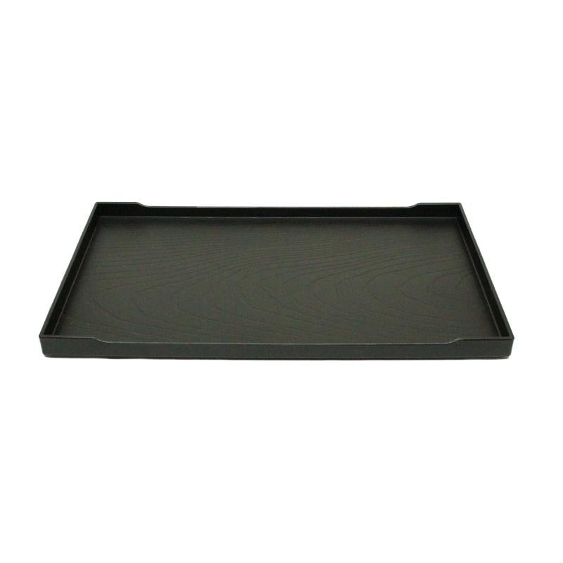 Tray of Japanese Style Quadrilateral Black