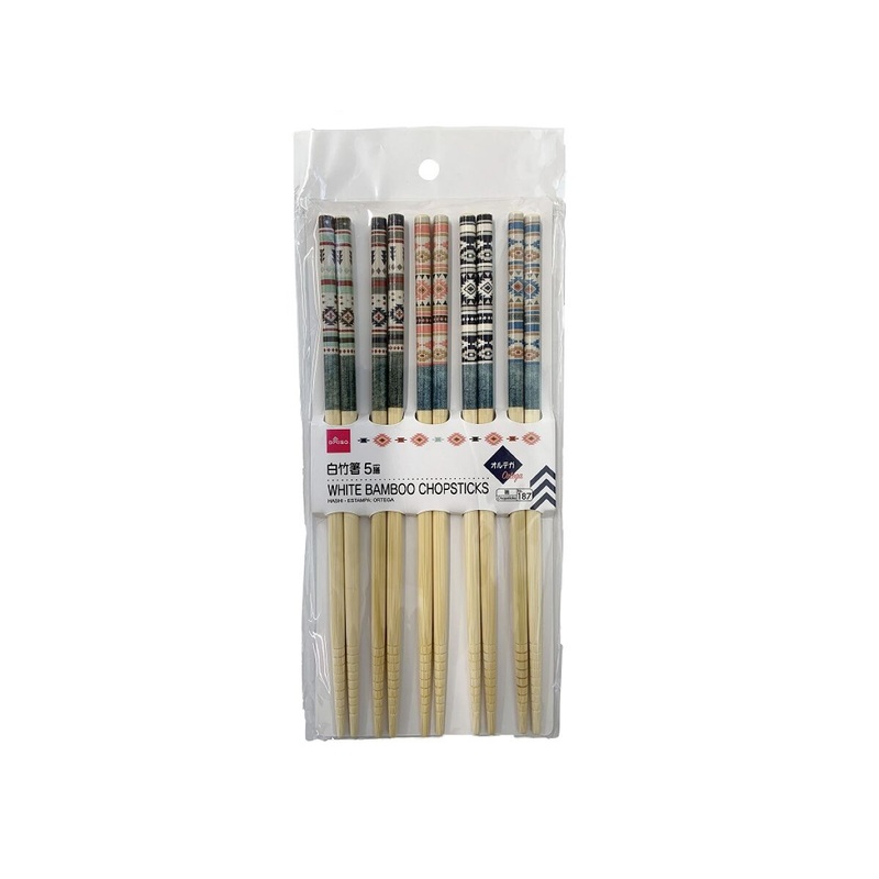 White Bamboo Chopsticks Ortega