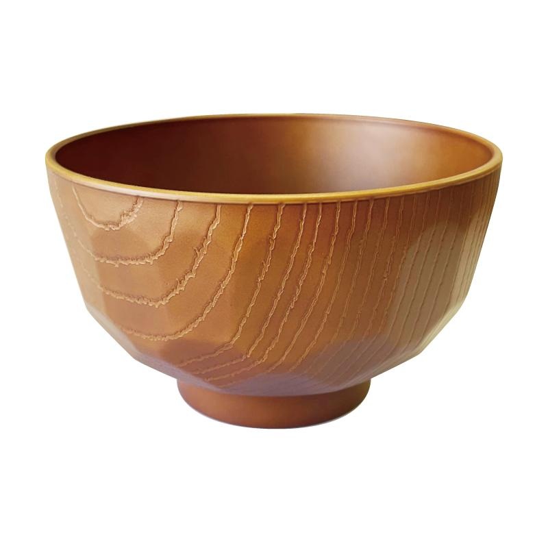 Yamanaka-Nuri 11Cm Soup Bowl.A Wood Grain Pattern.Tortoise Shell Pattern.