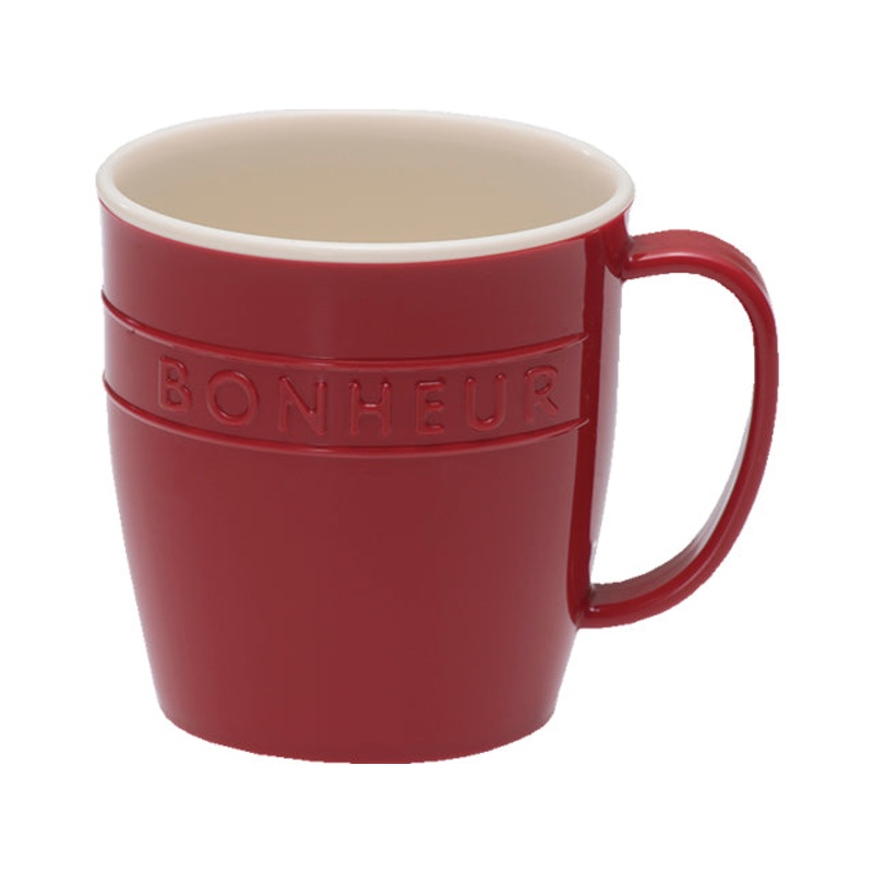 Bonheur Mug Red
