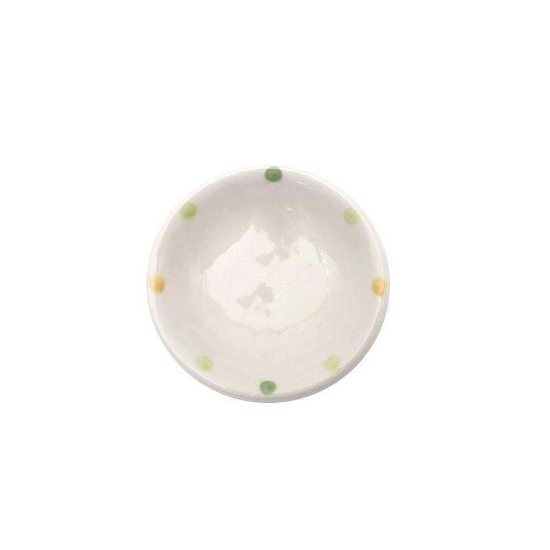 Dot Pattern Small Plate -3In - 7.5Cm-