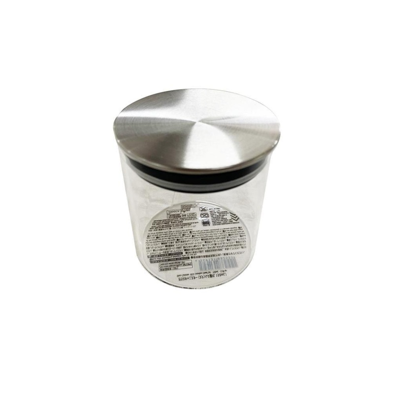 Glass Canister with Stainless Steel Lid 150ml