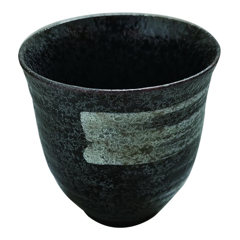 Oil Drop Tenmoku Brush Eye Teacup Approximately 8 X H8.5