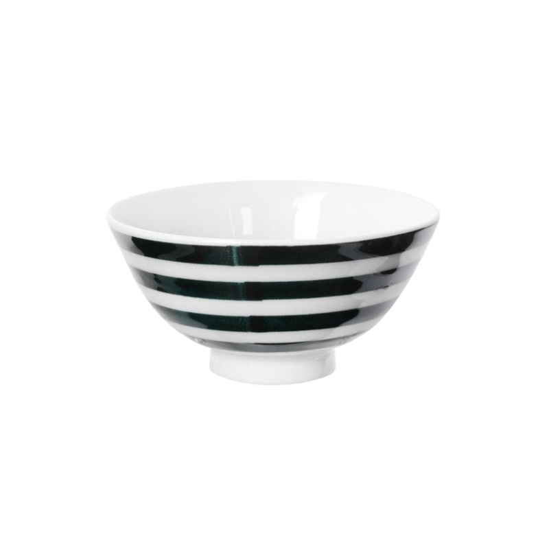 Round Rice Bowl Stripes 11.4cm x 5.7cm