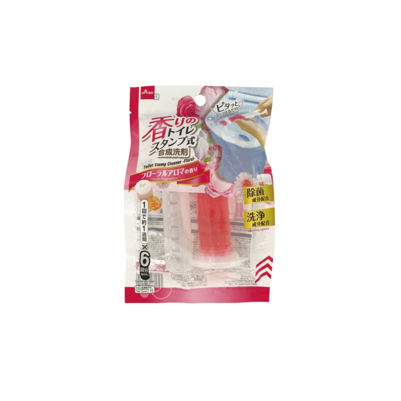 Toilet Stamp Cleaner Floral