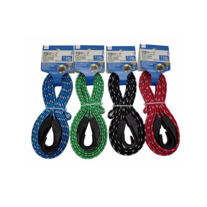 Flat Strap for Bicycles and Motorcycles