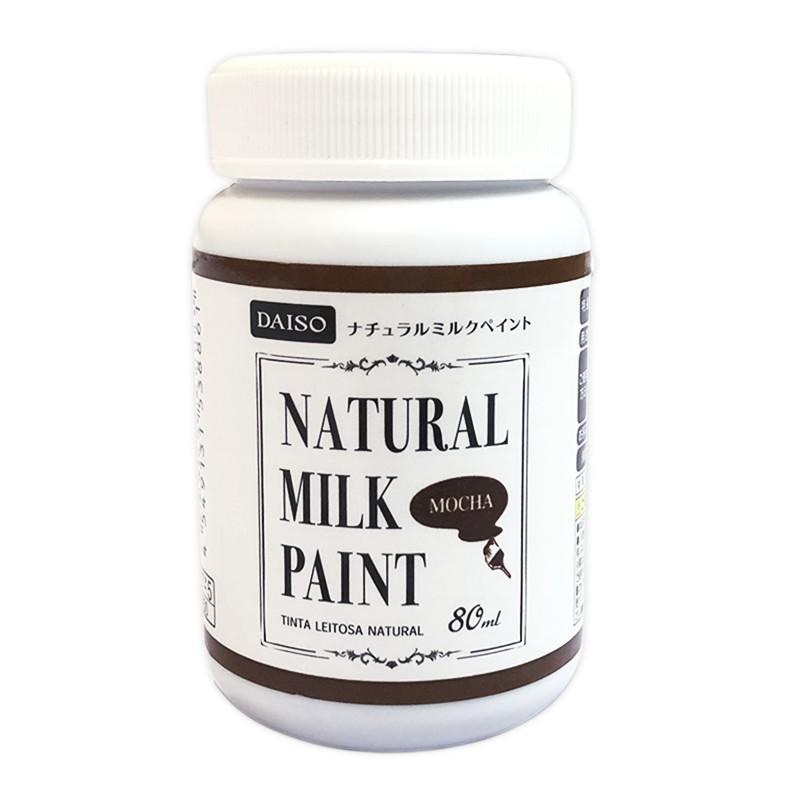 Natural Milk Paint -4 - 80Ml - 2.7Fl Oz - Mocha - Water Based-