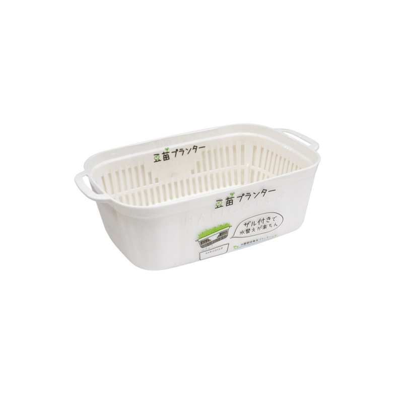Bean Sprout Planter White