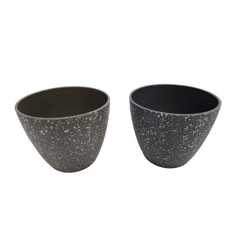 Flower Pot -13.5Cm X 11.5Cm X 7.5Cm - 5.3In X 4.5In X 3In-