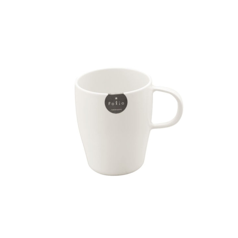 Folio Mug with Handle White