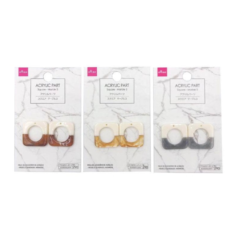 Acrylic Parts Square Marble 3