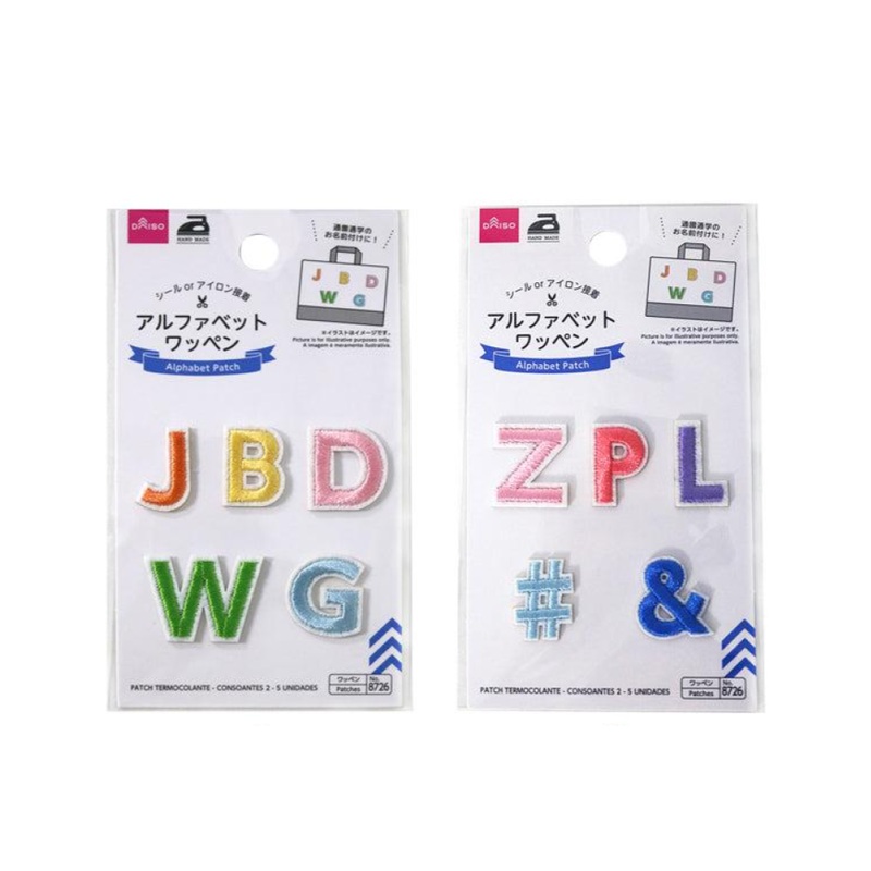 Alphabet Patch Consonant 2