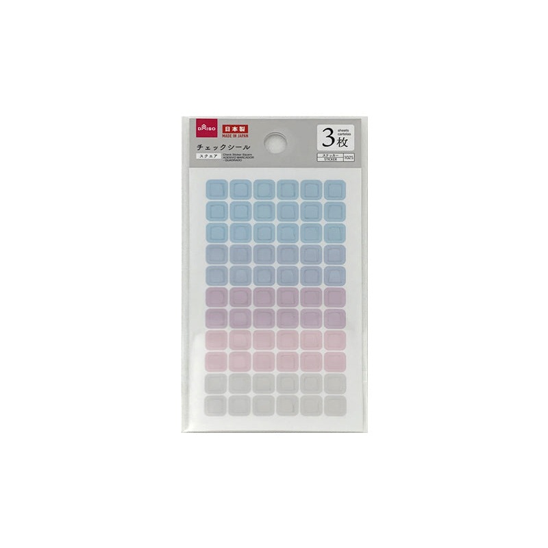 Check Sticker Square 2