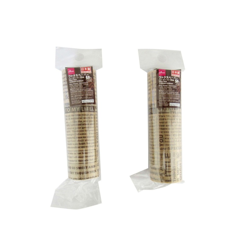 Wax Paper Newspaper 3.93in