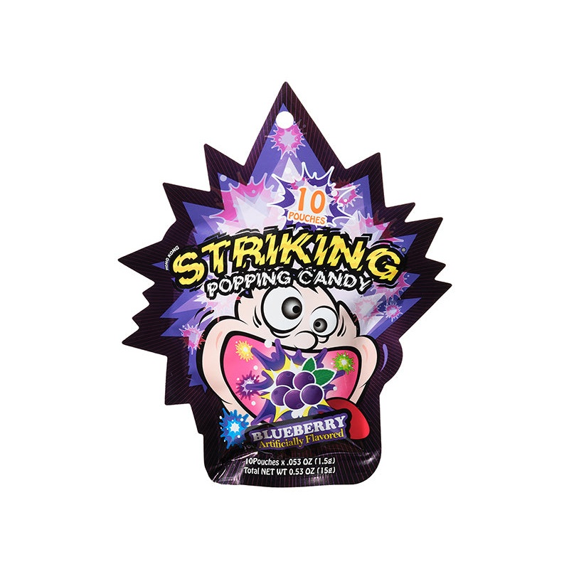 Crackling Candy Blueberry Flavor