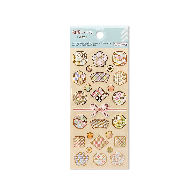 Japanese Pattern Sticker Japanese Fine Pattern