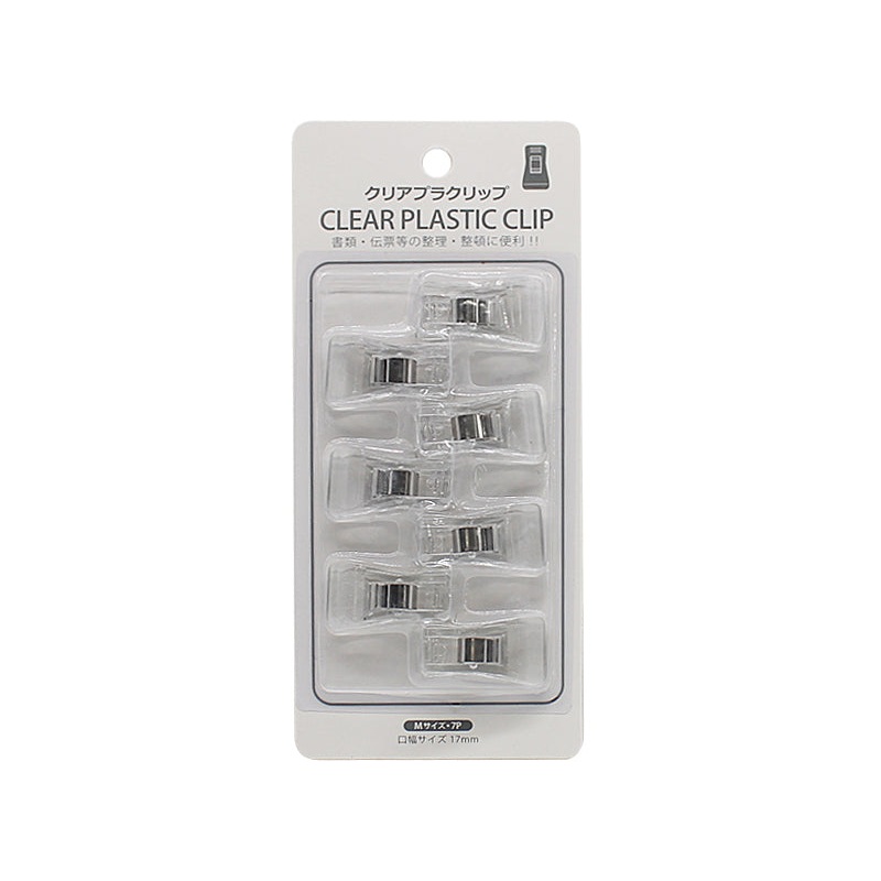 Clear Plastic Clip 7pcs