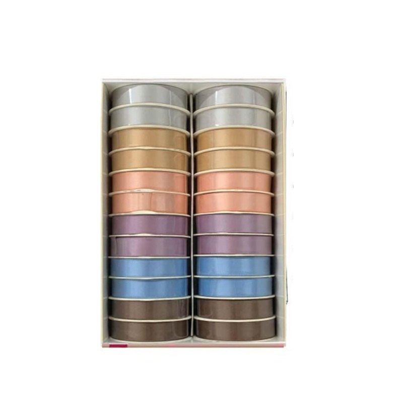 Double Sided Satin Ribbon Nuance Color 1.2cm x 5m