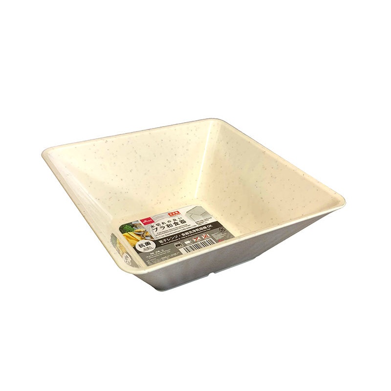 Japanese tableware square bowl White 5.59in x5.59in x 2.12in