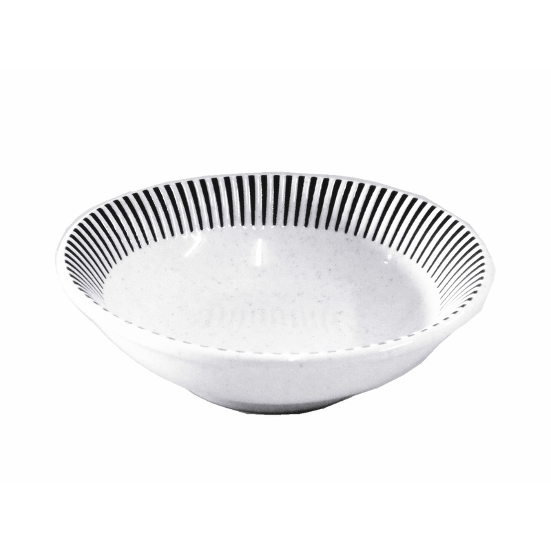 Deep Plate Modern Stripes 13.2cm x 3.8cm