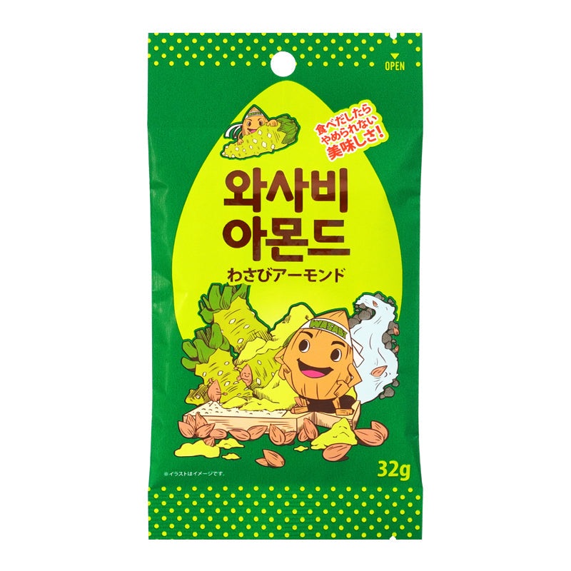 Doshisha wasabi almond 32g