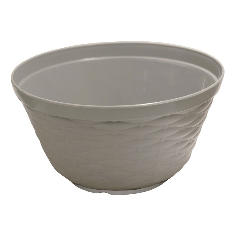 Eco Round Planter (GrayDia10.23In)