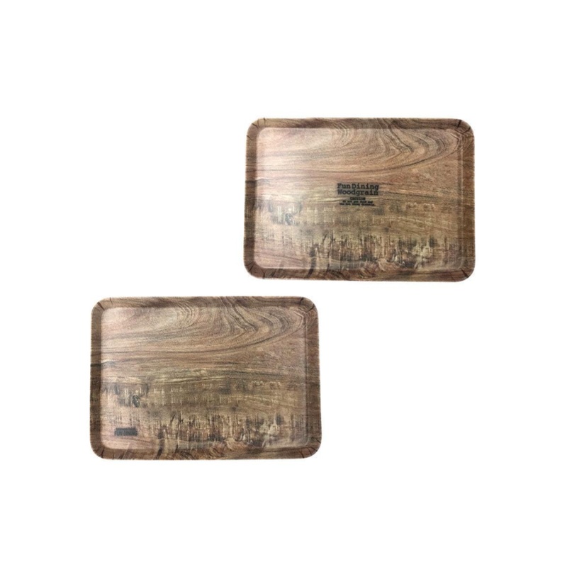 Melamine Tray Woodgrain