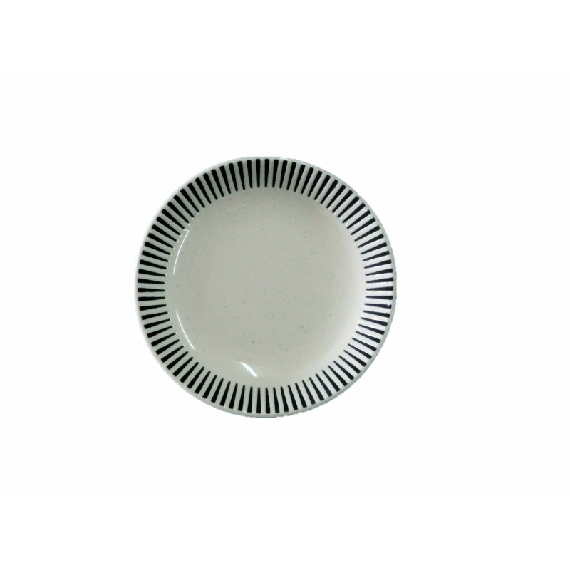 PLATE MODERNSTRIPE WT 12 H2.3cm