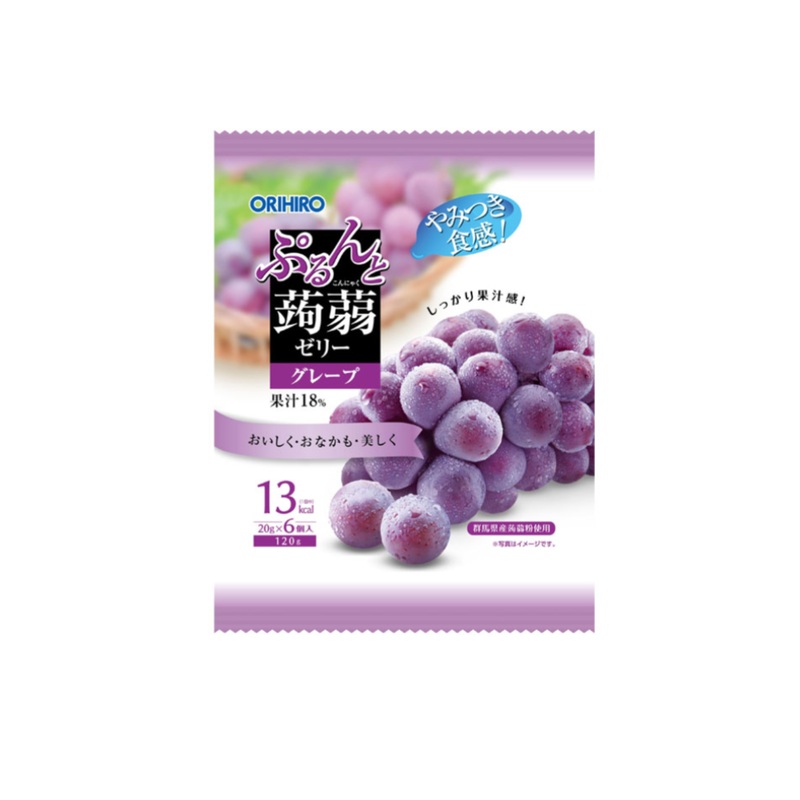 Orihiro Konjac Jerry Pouch Grape