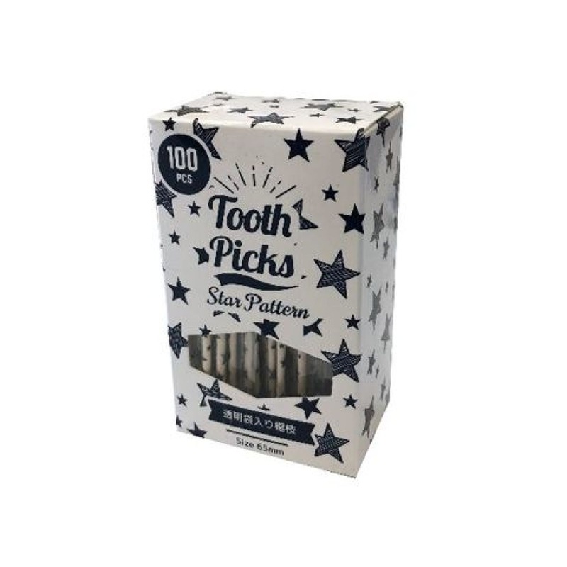Toothpicks Star Pattern 100P